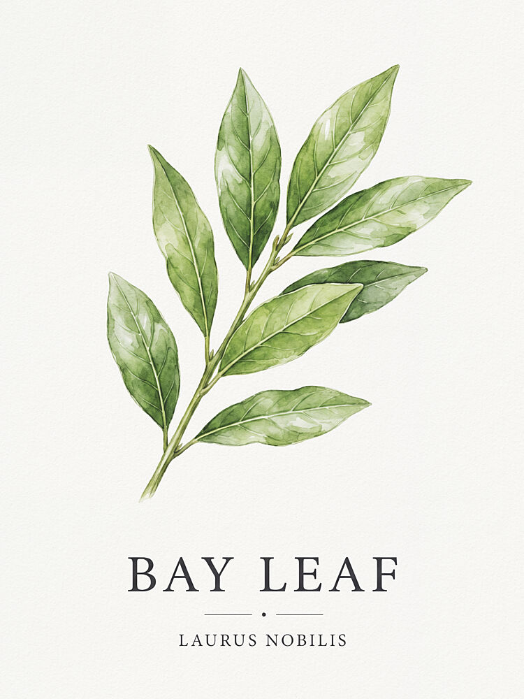 Fresh Bay Leaves art print by Andreas Magnusson for $57.95 CAD