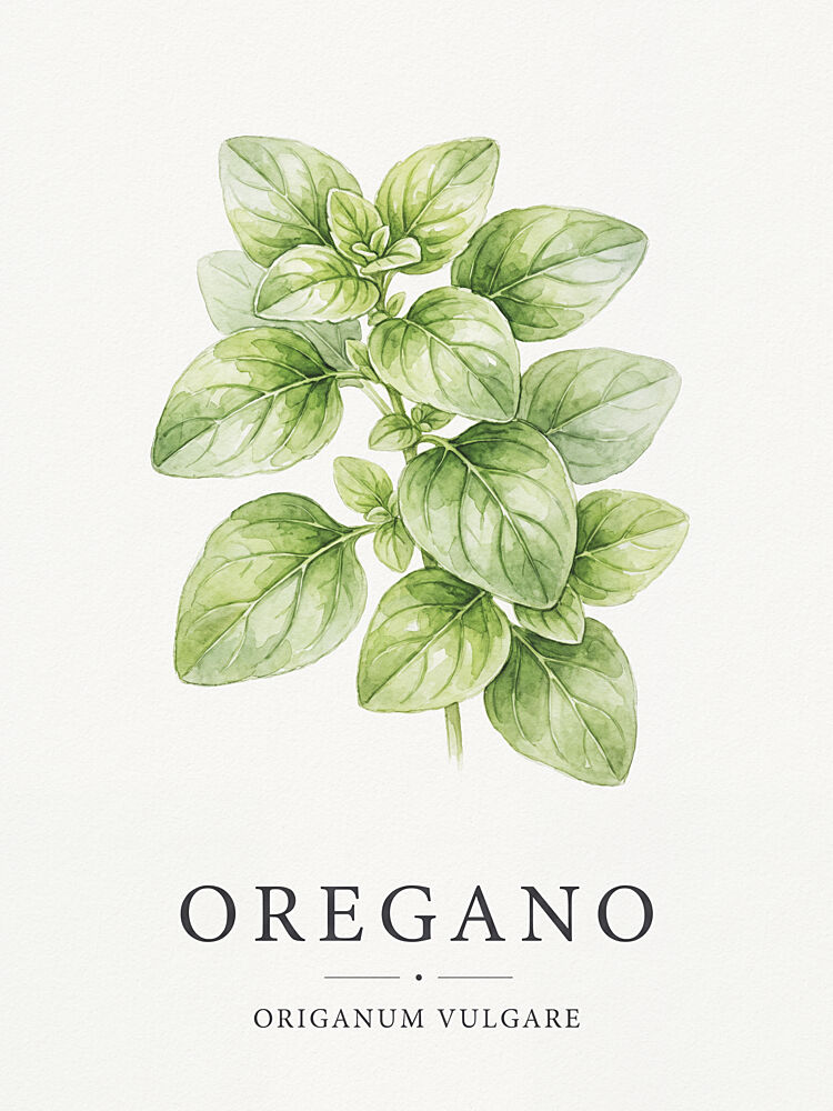 Fresh Oregano Herb art print by Andreas Magnusson for $57.95 CAD