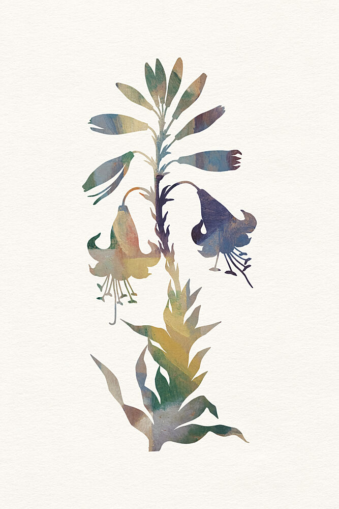 Watercolor Botanical Bloom art print by Wild Violets for $57.95 CAD