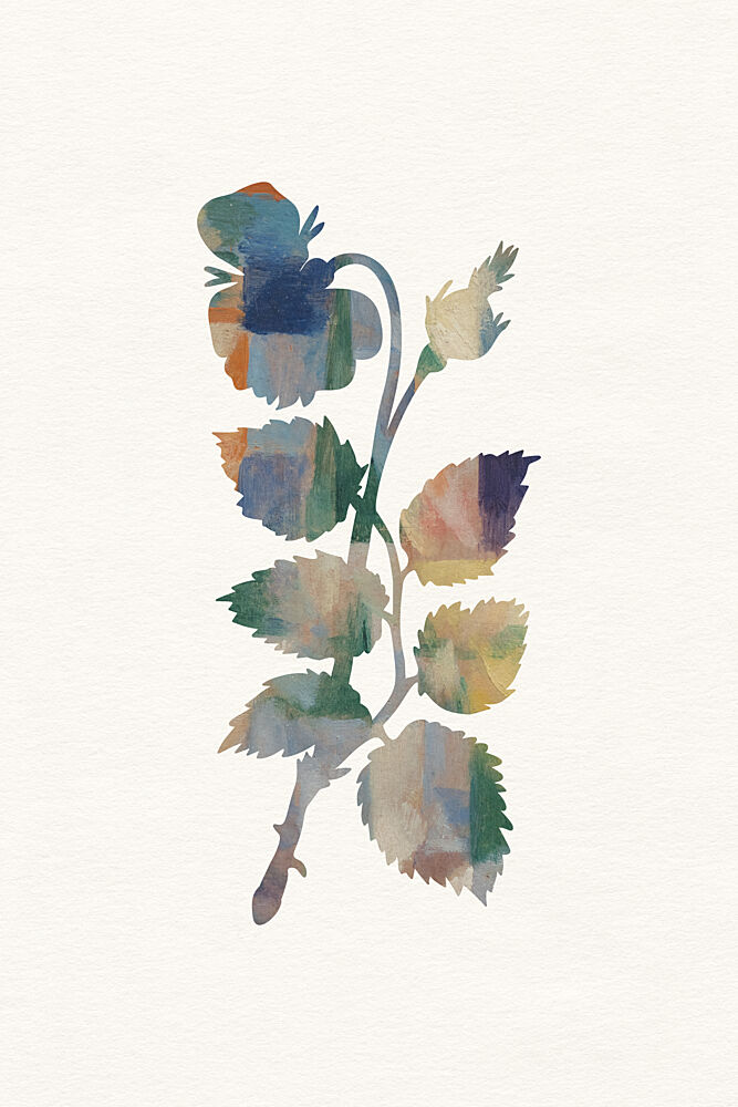 Abstract Watercolor Rose art print by Wild Violets for $57.95 CAD