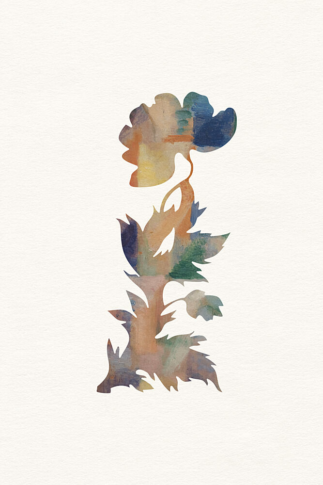 Watercolor Botanical Bloom art print by Wild Violets for $57.95 CAD
