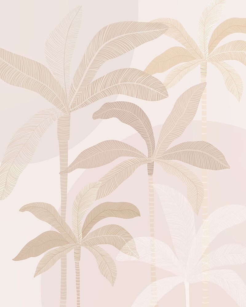 Serene Palm Oasis art print by Kristian Gallagher for $57.95 CAD