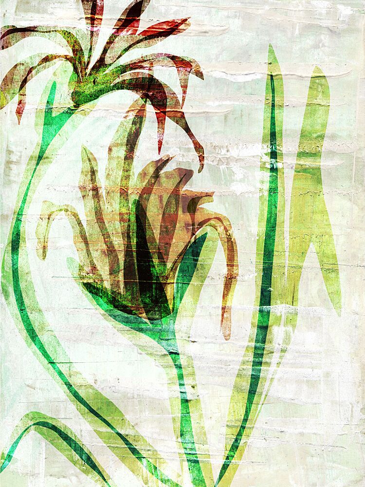 Layered Garden Blooms art print by Annick for $57.95 CAD