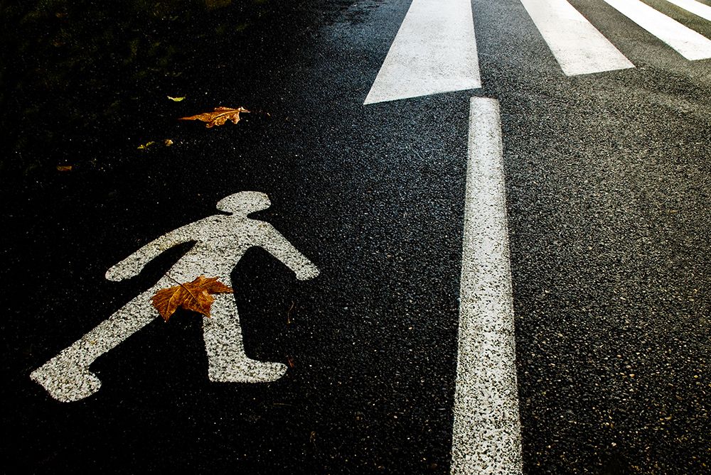 Autumn On The Road art print by Christian Roustan (Kikroune) for $57.95 CAD