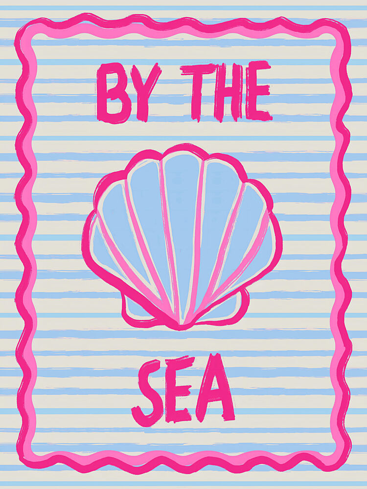 By the Sea Shell art print by Emanuela Carratoni for $57.95 CAD