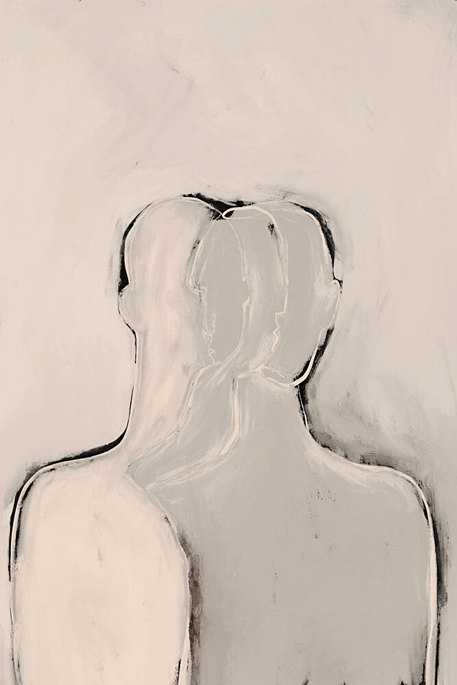 Serene Layered Figures art print by Treechild for $57.95 CAD