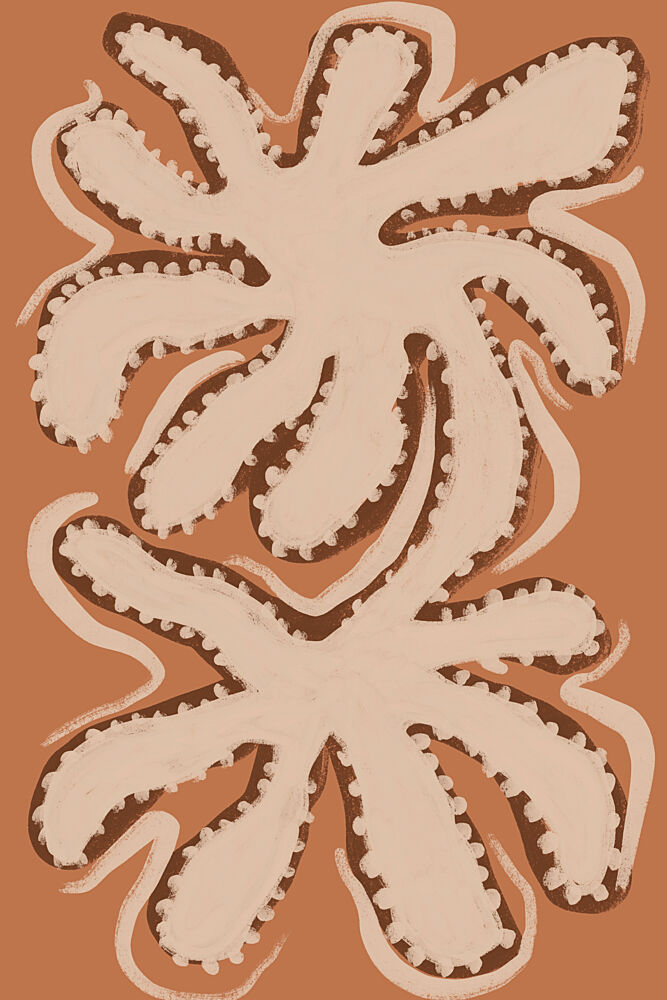 Earthy Organic Shapes art print by Treechild for $57.95 CAD