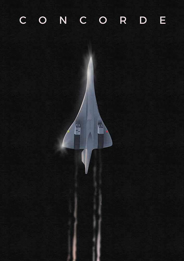 Supersonic Flight art print by Nicholas for $57.95 CAD