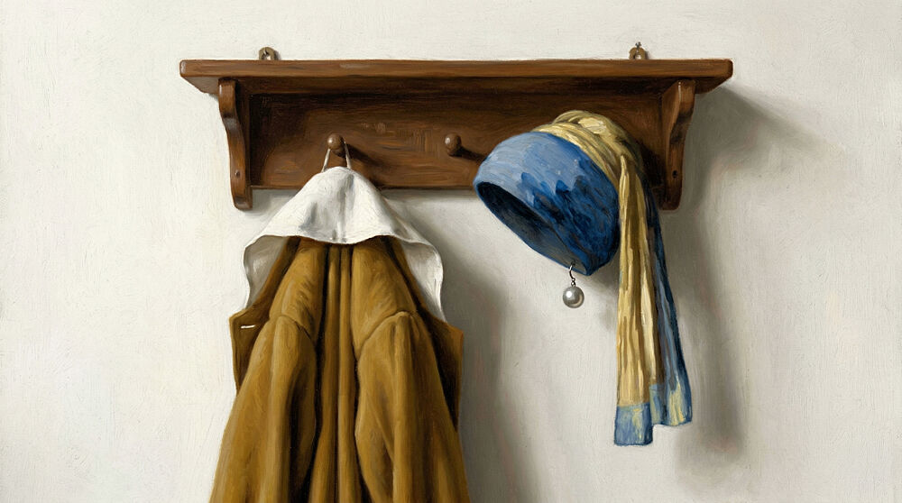 Classic Turban and Coat art print by Marja van den Hurk for $57.95 CAD