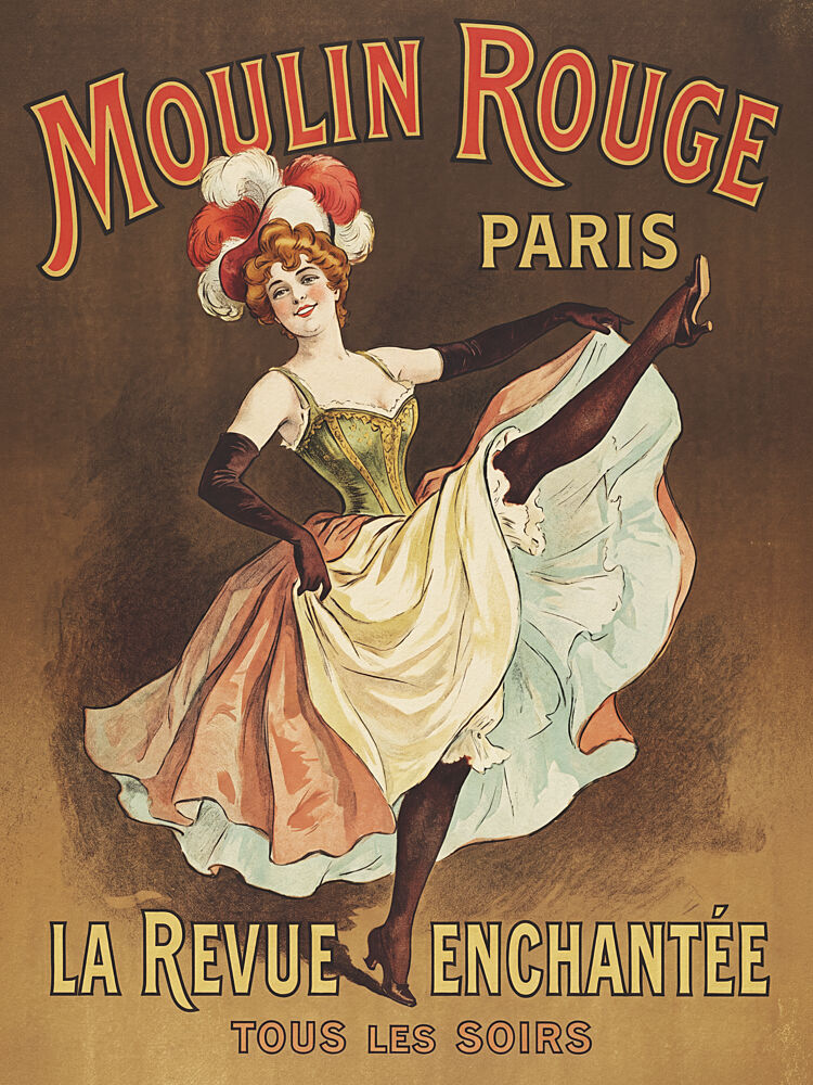 Moulin Rouge Dancer art print by Andreas Magnusson for $57.95 CAD