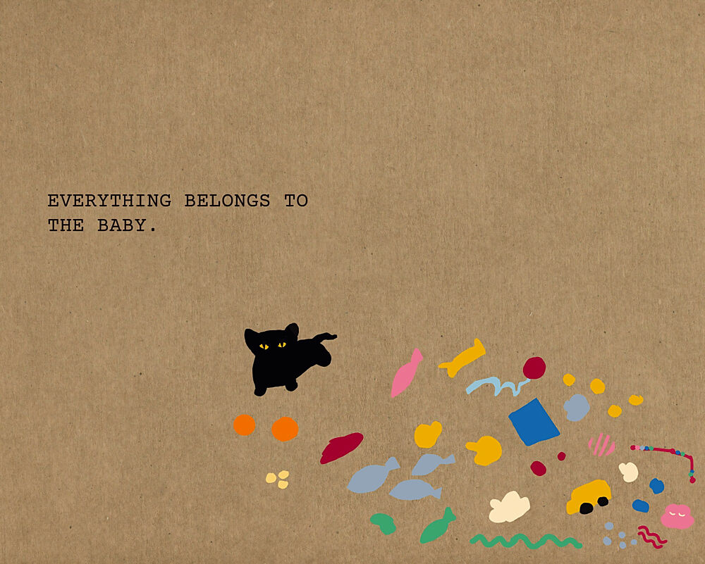 Everything Belongs to Baby art print by Josie George for $57.95 CAD