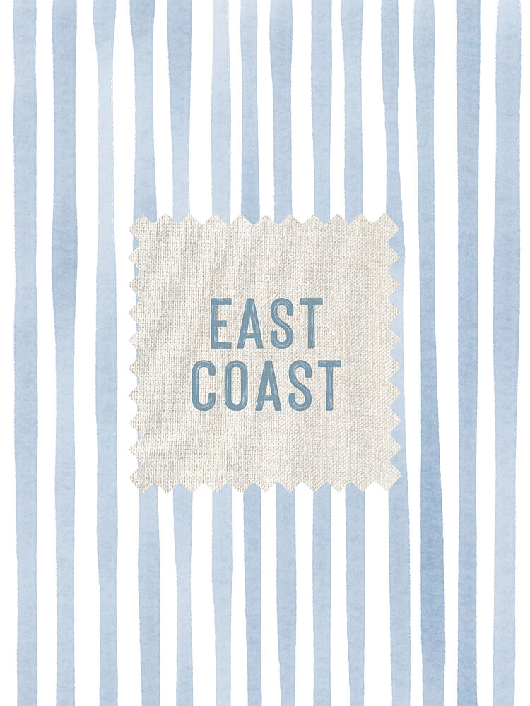 East Coast Stripes art print by Jolly and Dash for $57.95 CAD