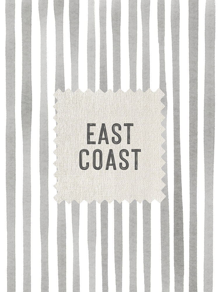 East Coast Stripes art print by Jolly and Dash for $57.95 CAD