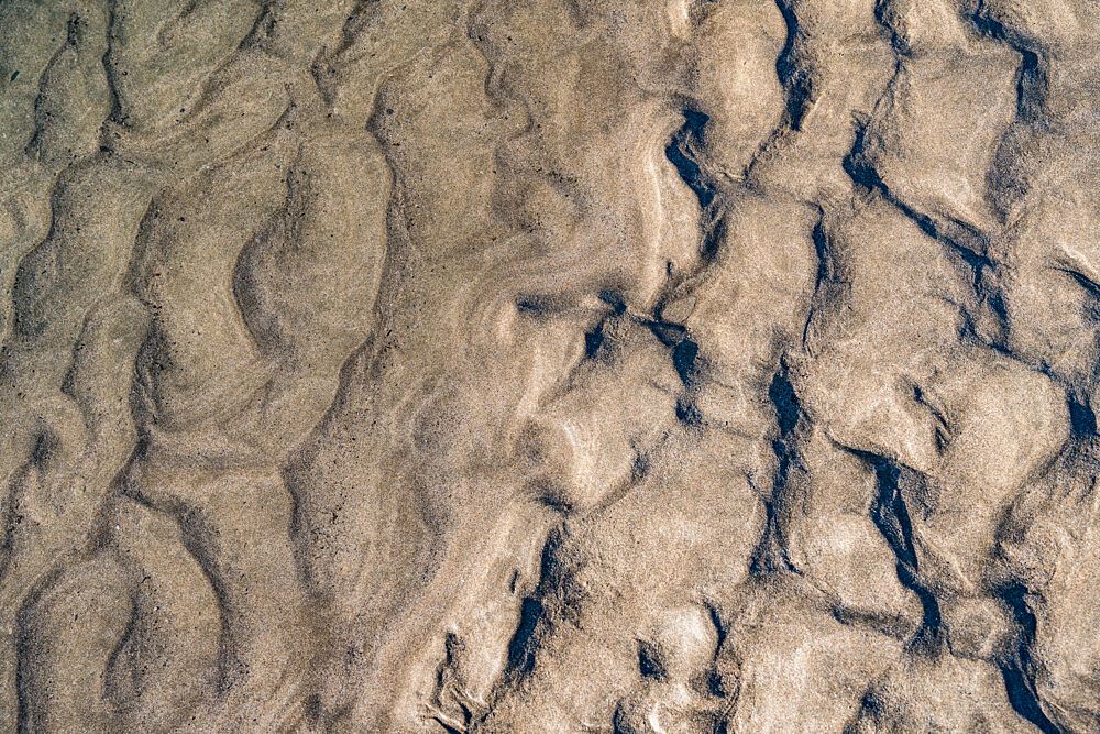 Textured Beach Sand art print by Photolovers for $57.95 CAD
