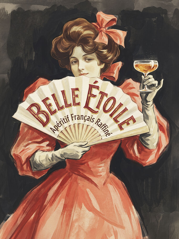 Elegant Lady with Aperitif art print by Andreas Magnusson for $57.95 CAD