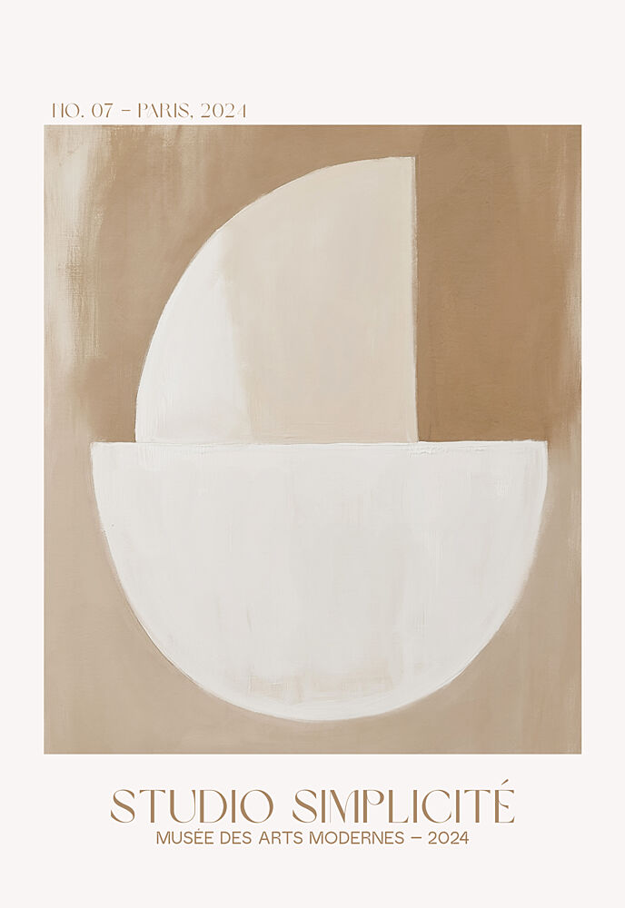 Soft Abstract Shapes art print by Treechild for $57.95 CAD