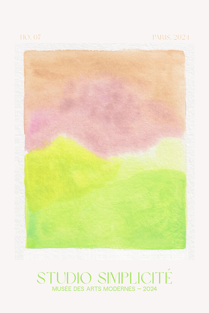 Soft Pastel Landscape art print by Treechild for $57.95 CAD