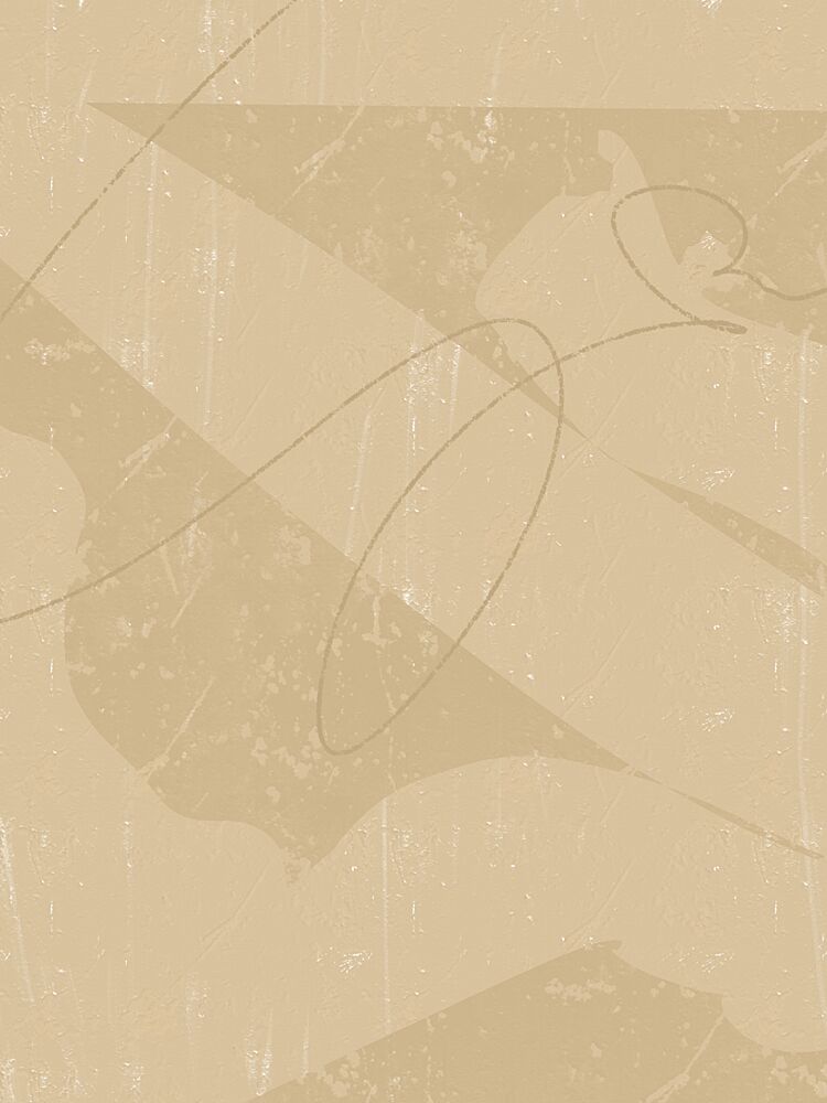 Subtle Beige Abstract Lines art print by Yuli Saputra for $57.95 CAD