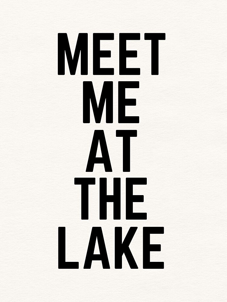 Meet Me at the Lake art print by Wild Violets for $57.95 CAD