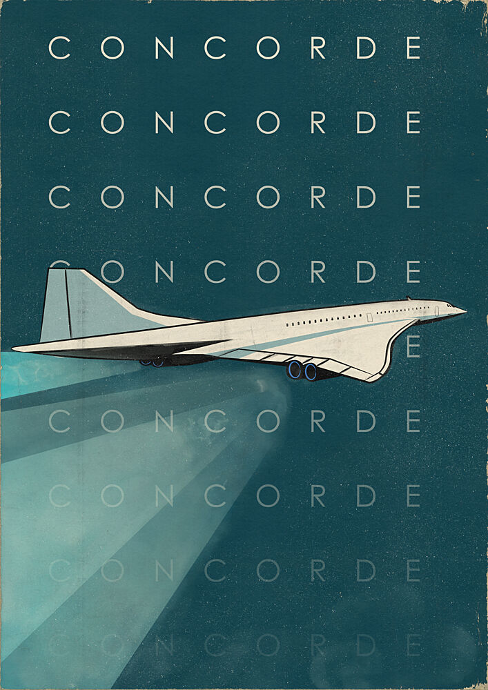 Sleek Supersonic Flight art print by Nicholas for $57.95 CAD