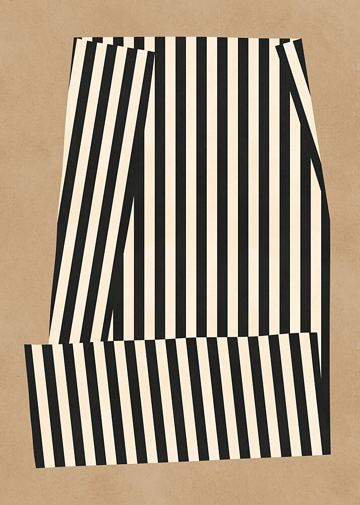 Geometric Folded Pattern art print by Vitor Costa for $57.95 CAD