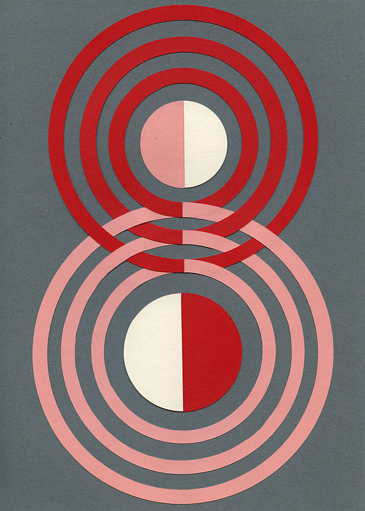 Interlocking Circles art print by Rosi Feist for $57.95 CAD