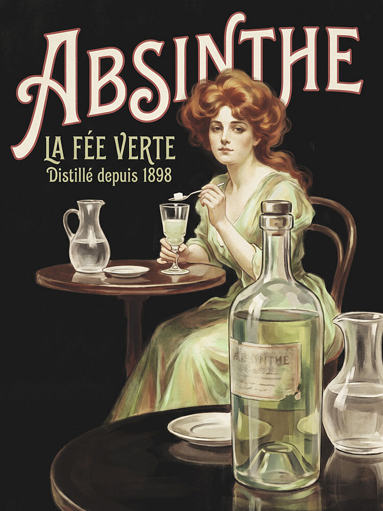 Green Fairy Absinthe art print by Andreas Magnusson for $57.95 CAD