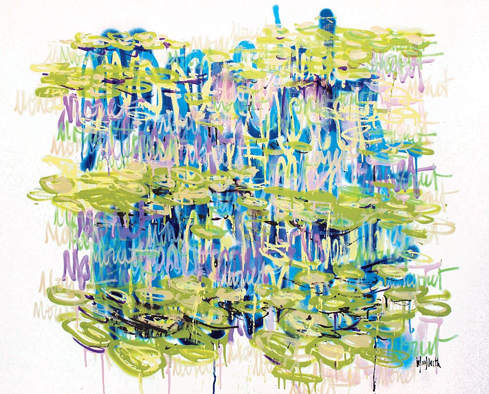 Vibrant Water Lilies art print by Wayne Sleeth for $57.95 CAD
