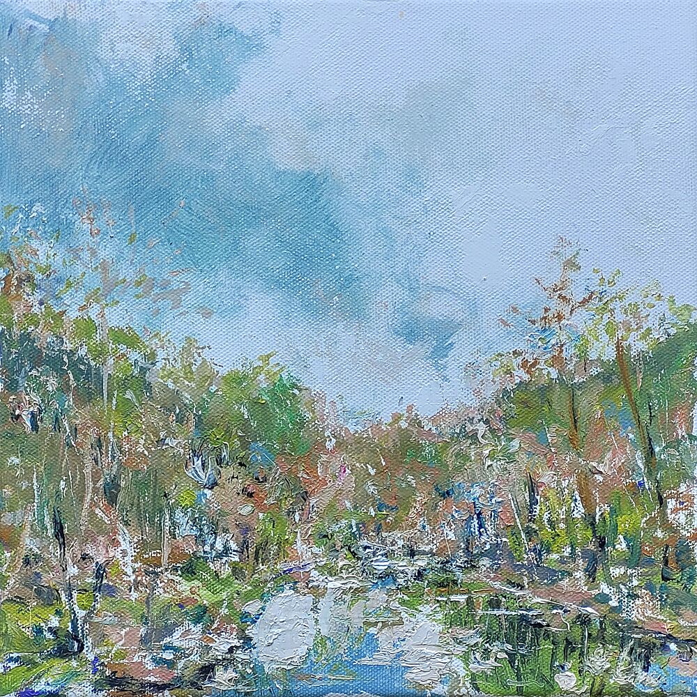 Peaceful River Reflections art print by Wayne Sleeth for $57.95 CAD