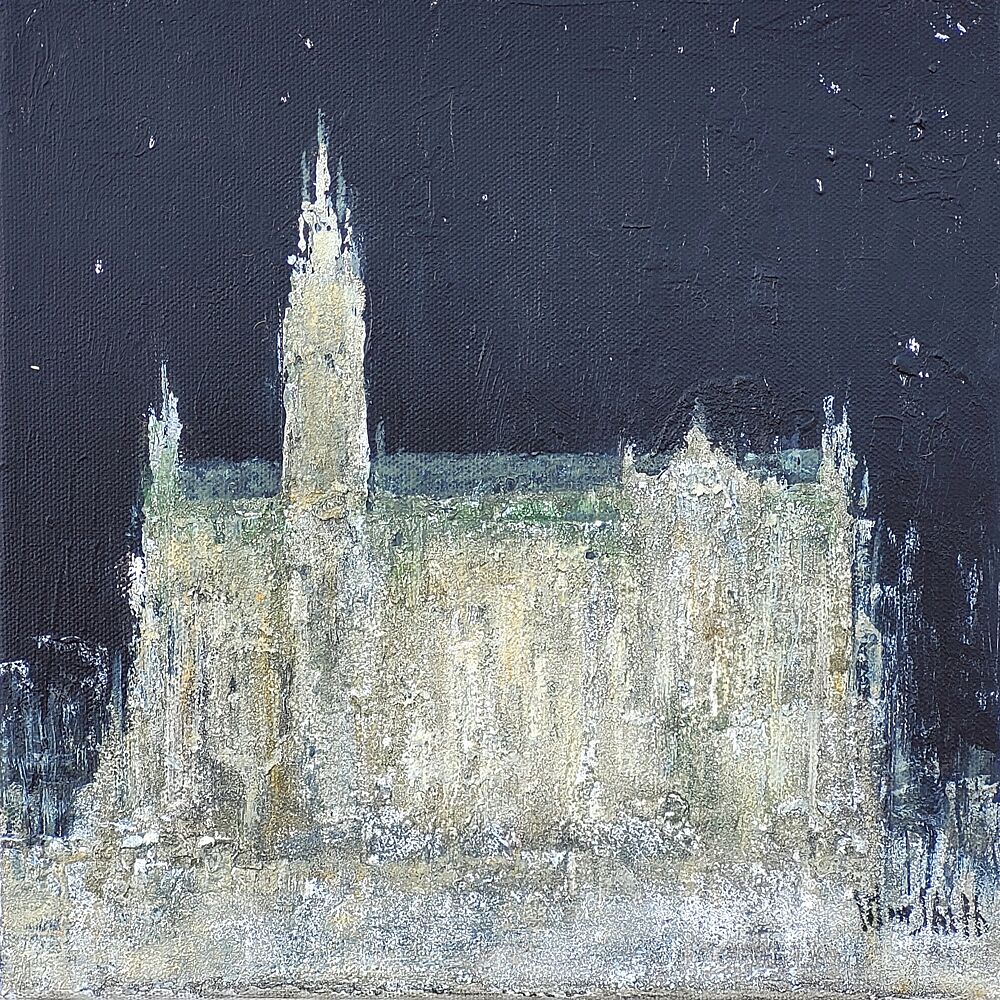 Westminster Night Glow art print by Wayne Sleeth for $57.95 CAD