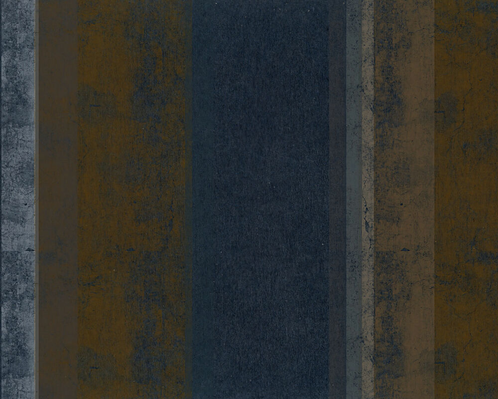 Deep Blue Grunge Stripes art print by Josie George for $57.95 CAD