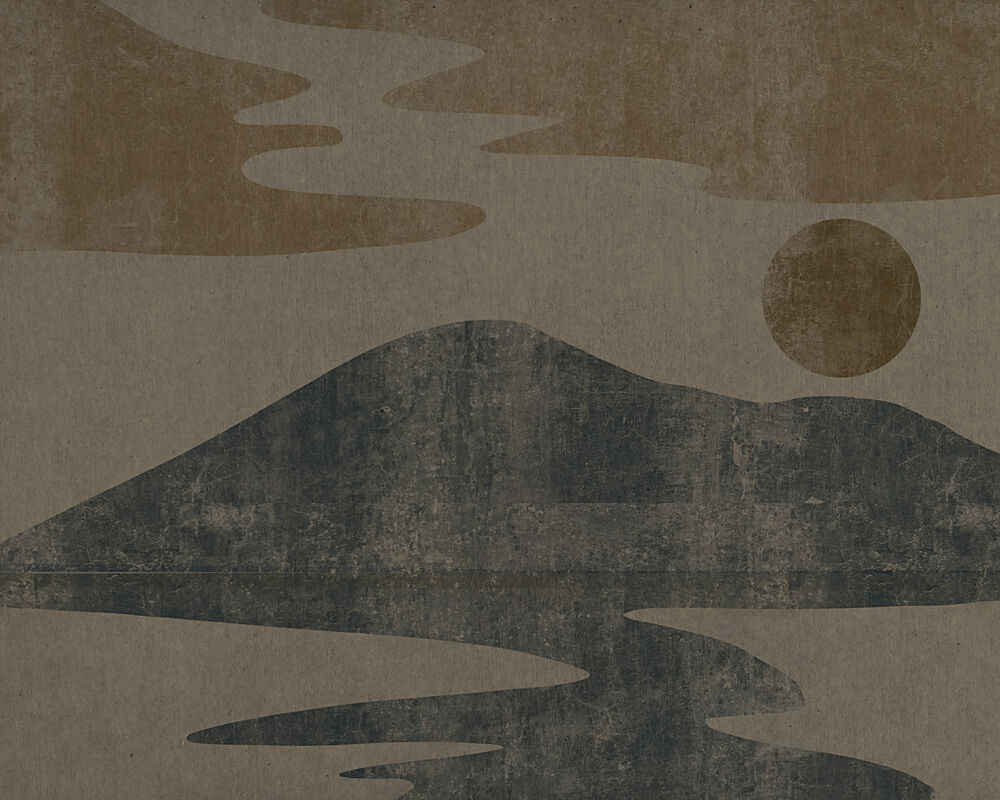 Zen Mountain Lake art print by Josie George for $57.95 CAD