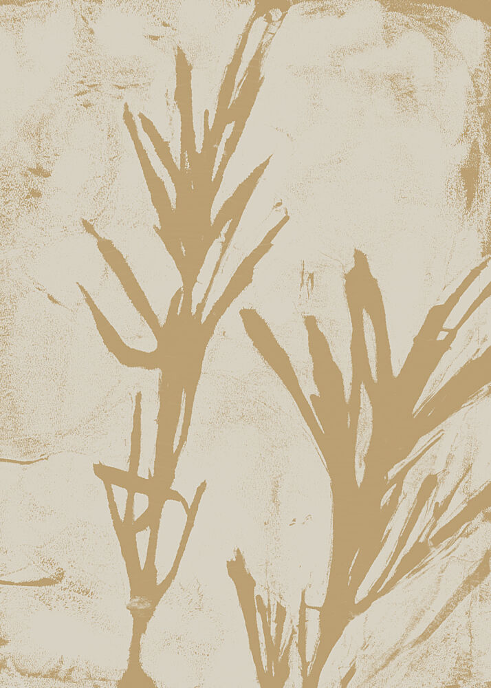 Earthy Botanical Silhouettes art print by Dina Dankers for $57.95 CAD