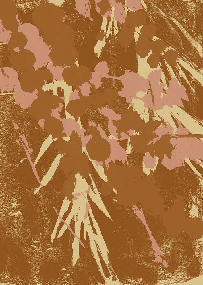 Rustic Floral Abstract art print by Dina Dankers for $57.95 CAD