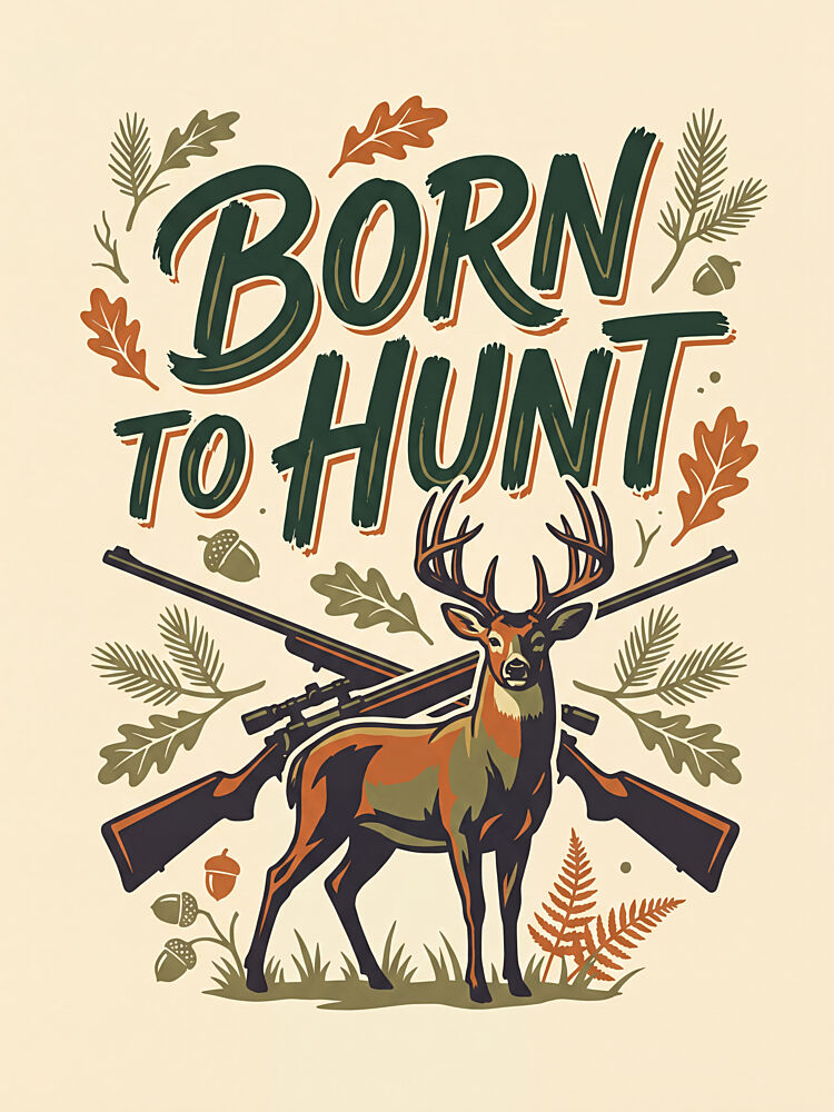 Born to Hunt art print by Andreas Magnusson for $57.95 CAD