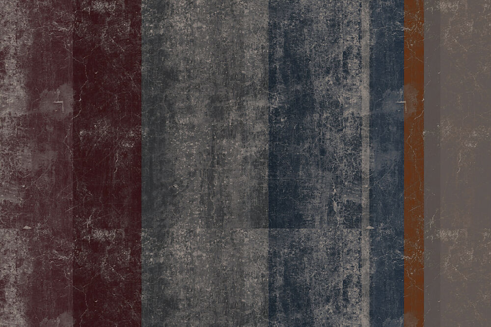Abstract Rusty Stripes art print by Josie George for $57.95 CAD