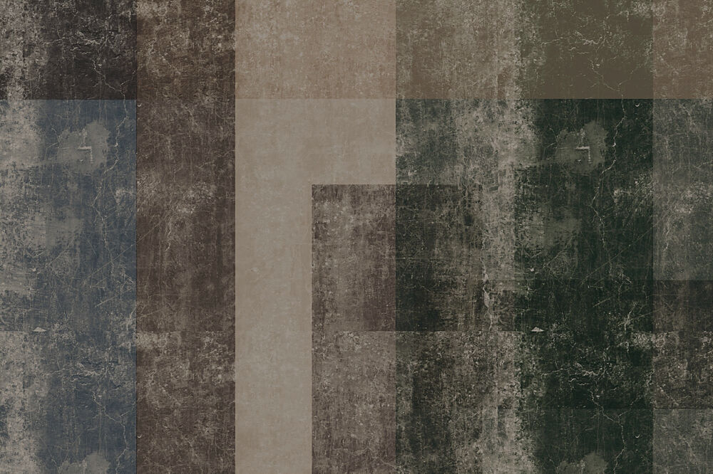Distressed Color Blocks art print by Josie George for $57.95 CAD