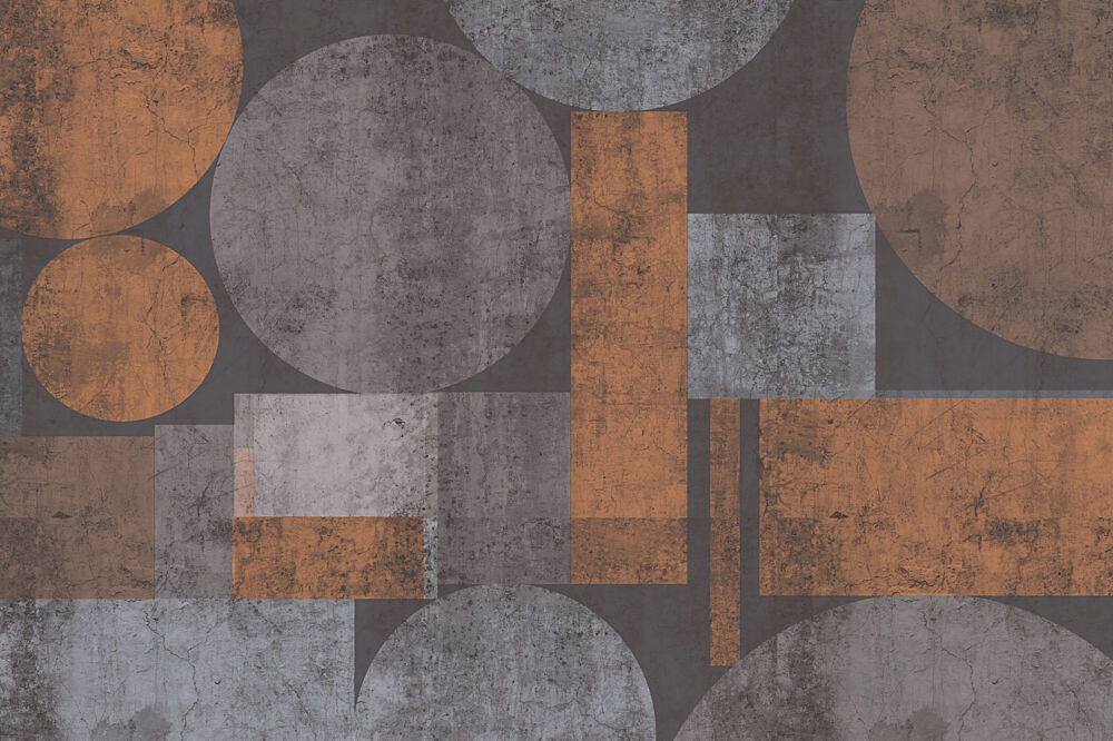 Textured Geometric Shapes art print by Josie George for $57.95 CAD