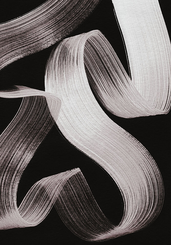 Abstract Flowing Ribbons art print by Mareike Bohmer for $57.95 CAD