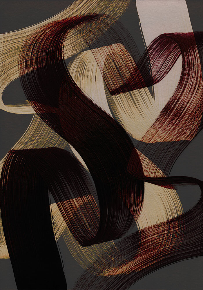 Elegant Abstract Flow art print by Mareike Bohmer for $57.95 CAD