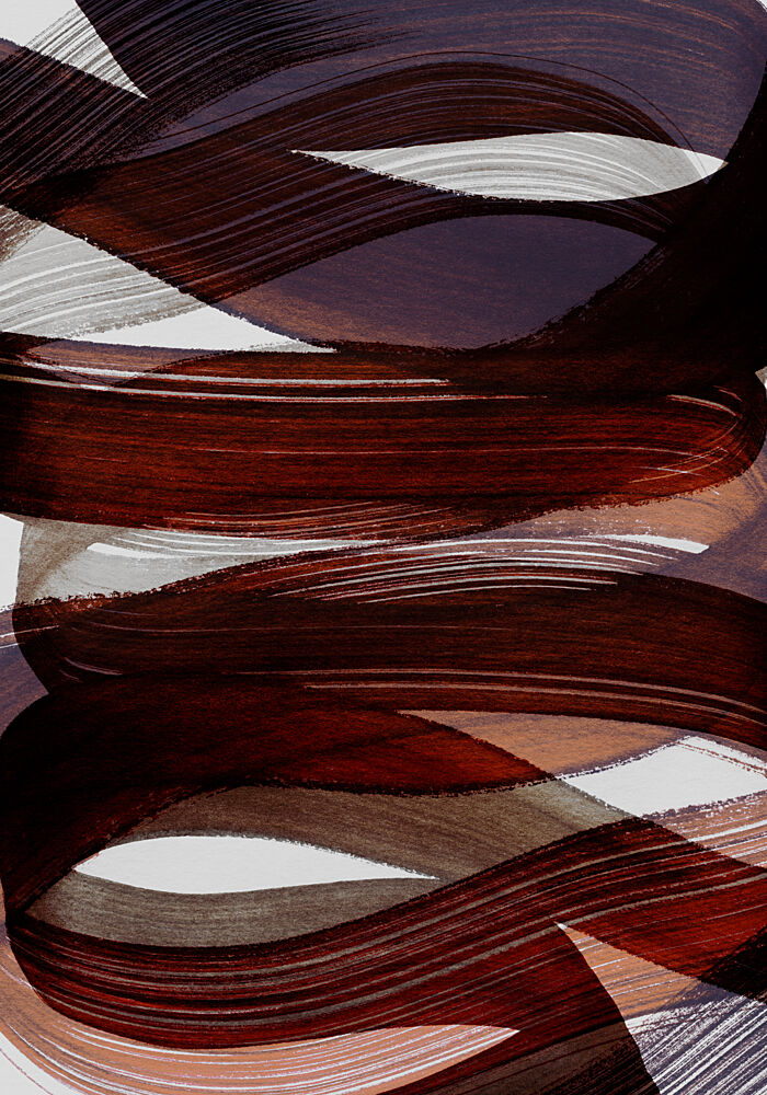 Dynamic Abstract Flow art print by Mareike Bohmer for $57.95 CAD