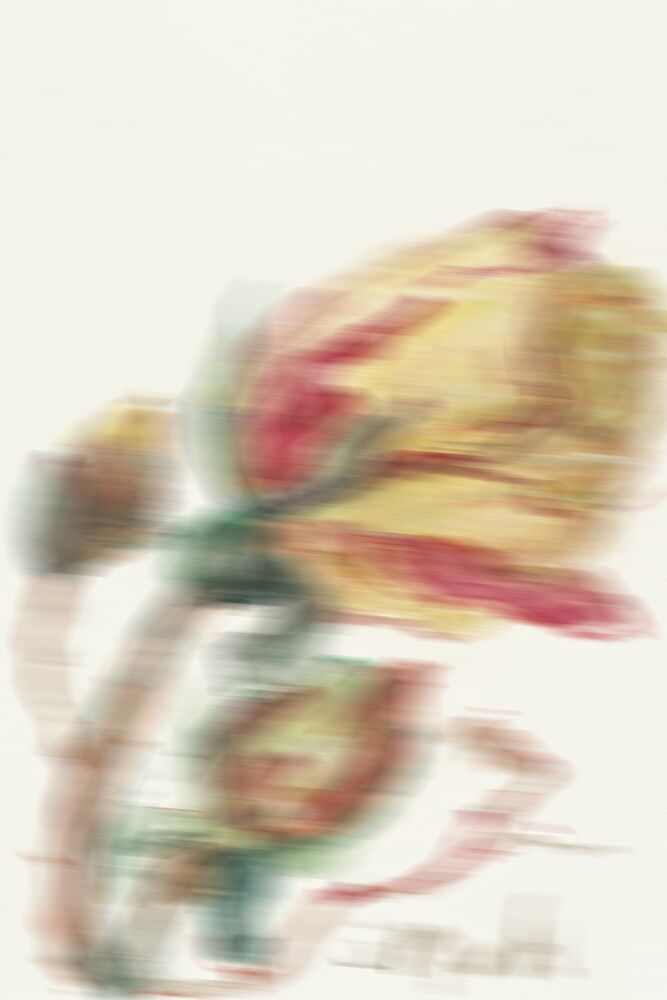 Abstract Floral Motion art print by The Art Concept for $57.95 CAD