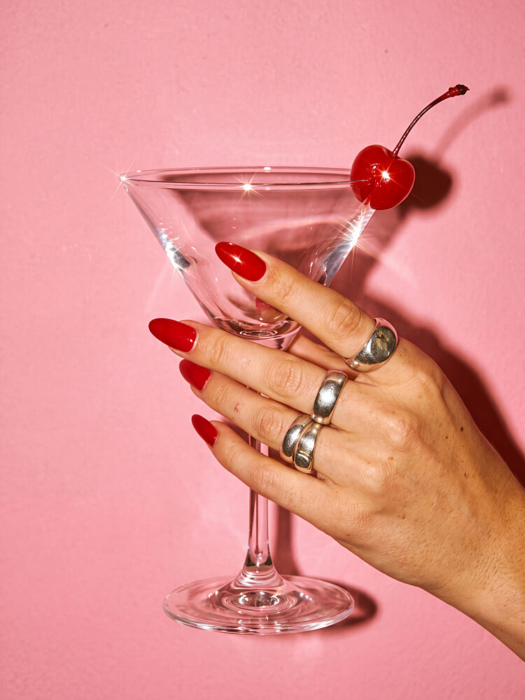 Red Nails Pink Glam art print by Andreas Magnusson for $57.95 CAD