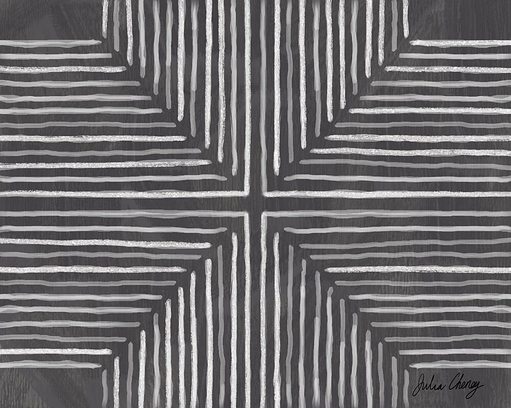 Abstract Linear Pattern art print by Julia Cheney for $57.95 CAD