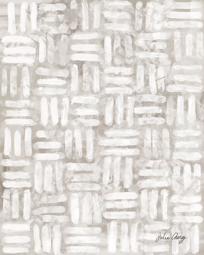 Neutral Woven Texture art print by Julia Cheney for $57.95 CAD