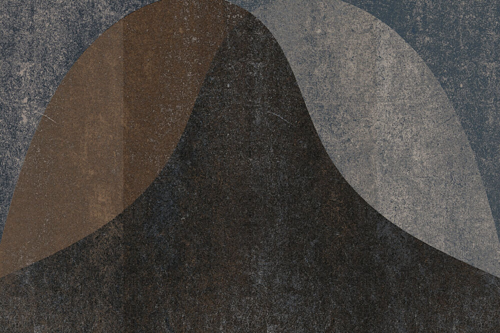 Abstract Muted Curves art print by Josie George for $57.95 CAD
