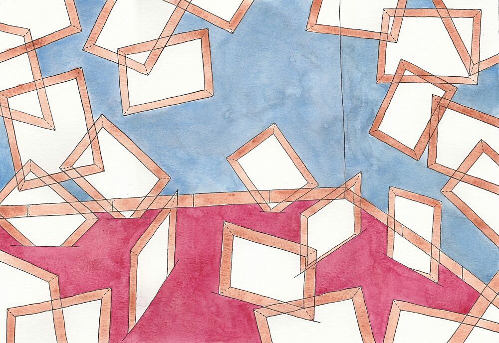 Falling Sky art print by Sandro Cocco for $57.95 CAD