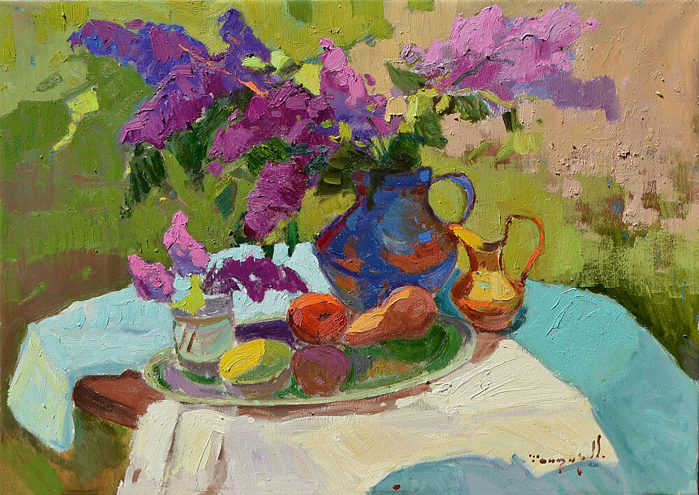 Sunny Lilac Still Life art print by Alexander Shandor for $57.95 CAD