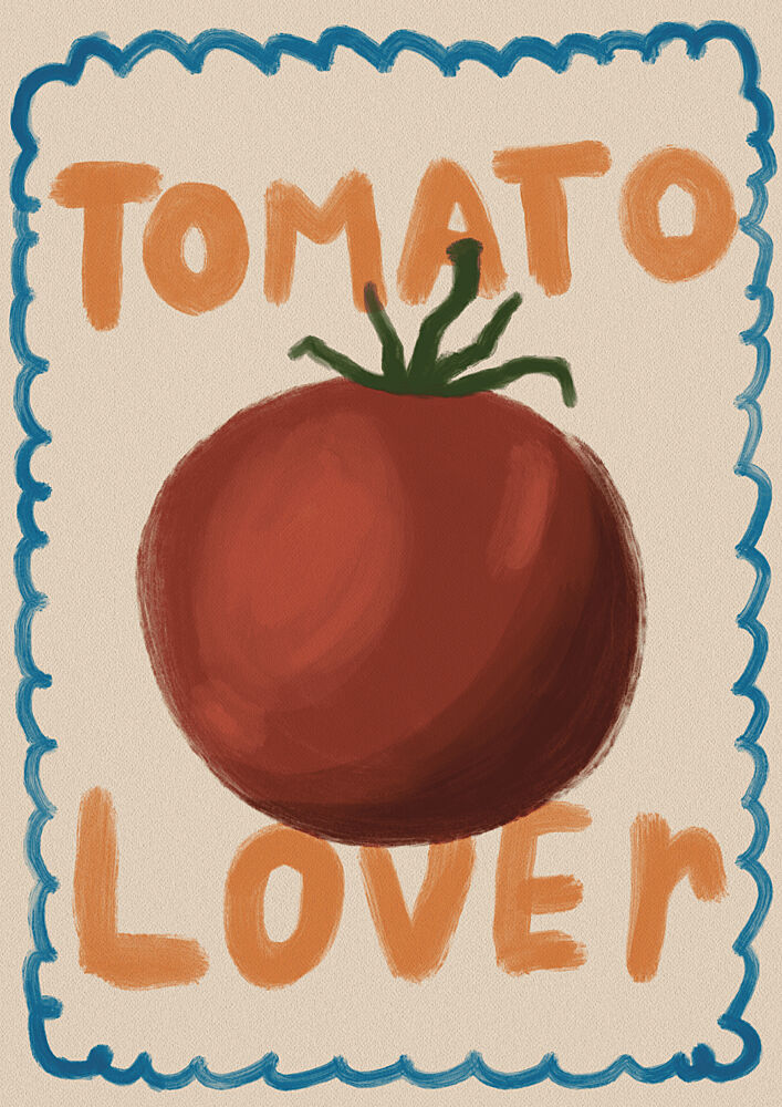 Tomato Lover art print by Lisa Solomoniuk for $57.95 CAD
