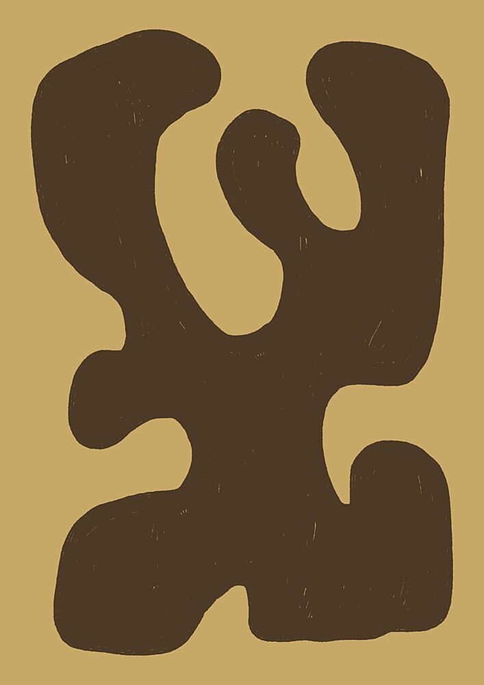 Fluid Organic Form art print by Lisa Solomoniuk for $57.95 CAD